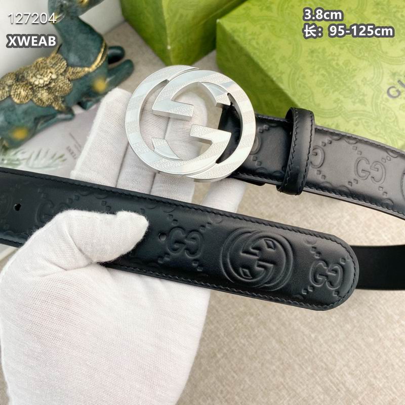 Gucci belt 38mmX95-125cm 8L (8)