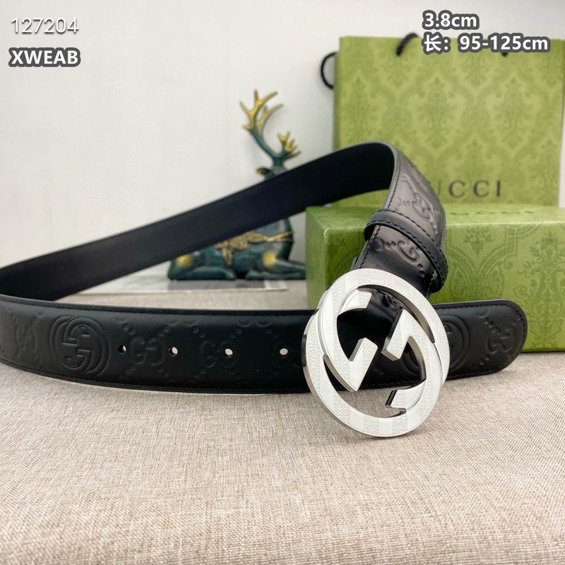 Gucci belt 38mmX95-125cm 8L (9)