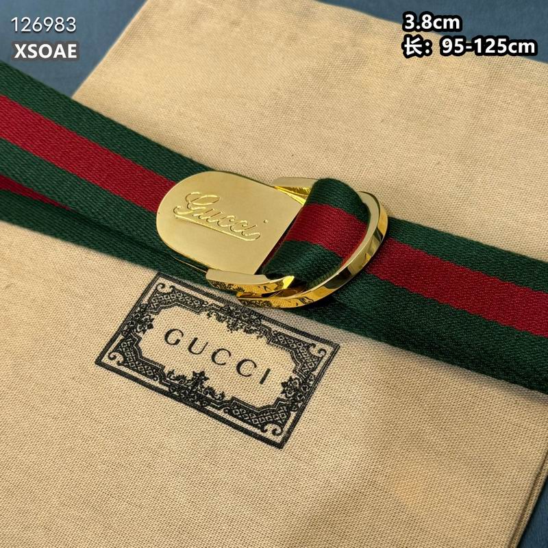 Gucci belt 38mmX95-125cm 8L (9)