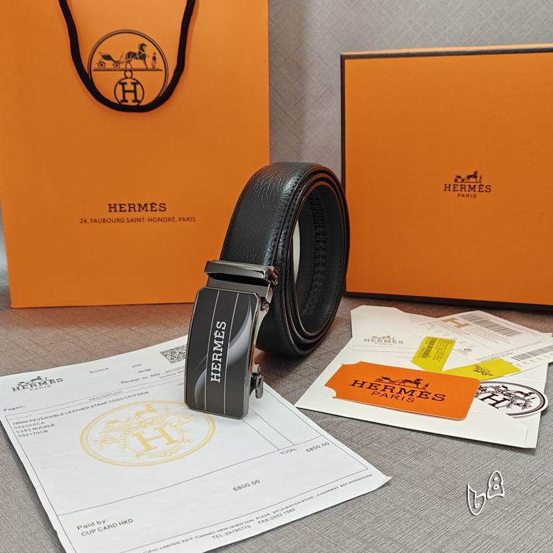 Hermes belt 35mmX90-125cm lb (19)