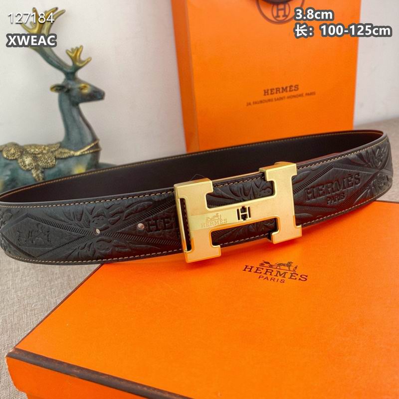 Hermes belt 38mmX100-125cm 8L (37)