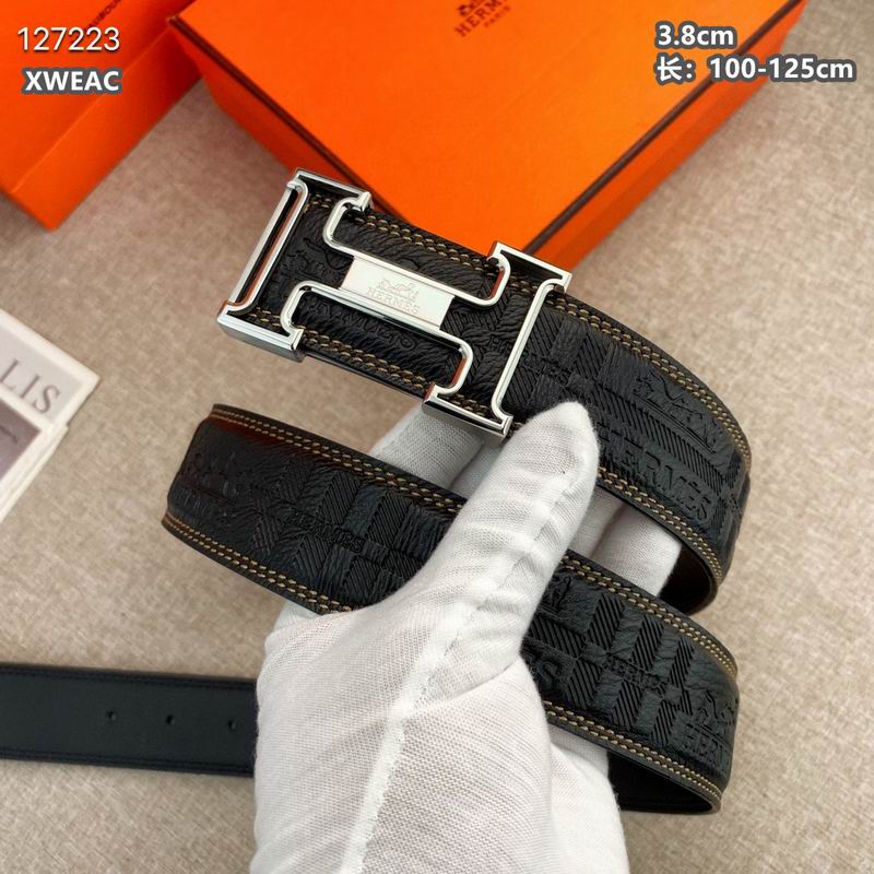 Hermes belt 38mmX100-125cm 8L (75)