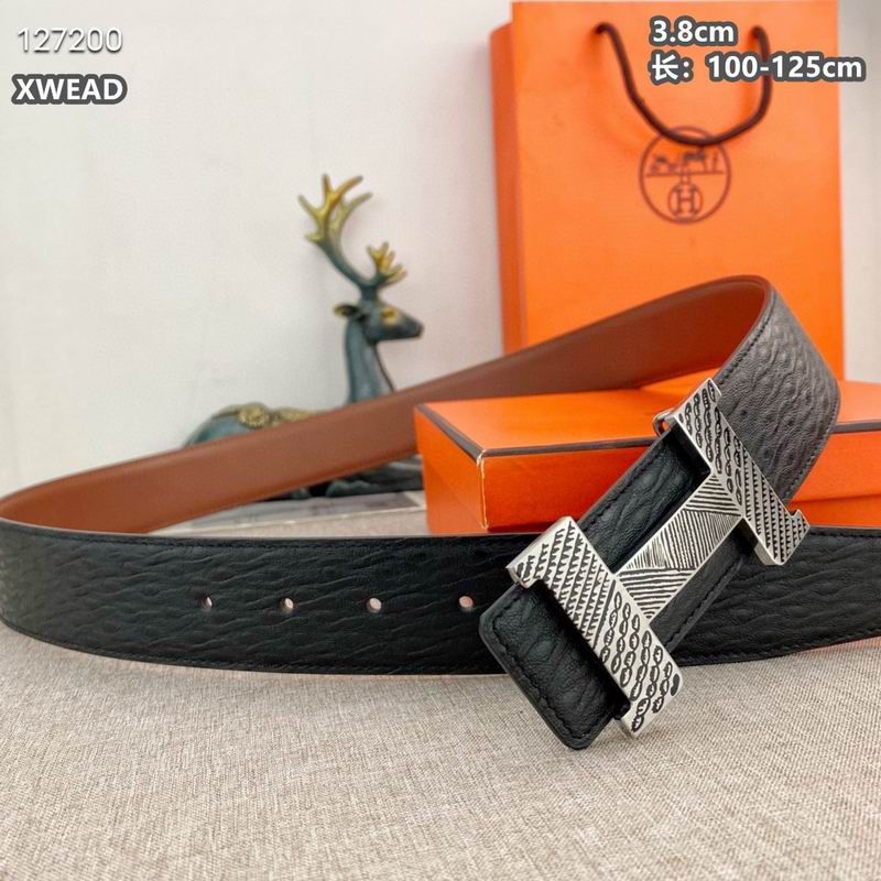 Hermes belt 38mmX100-125cm 8L (8)