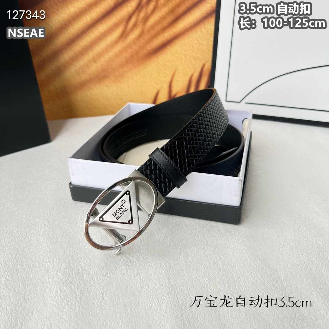 Montblanc belt 35mmX100-125cm 8L (8)