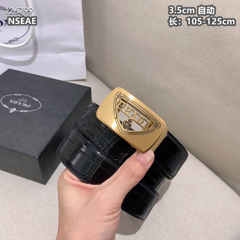 Prada belt 35mmX105-125cm 8L (7)