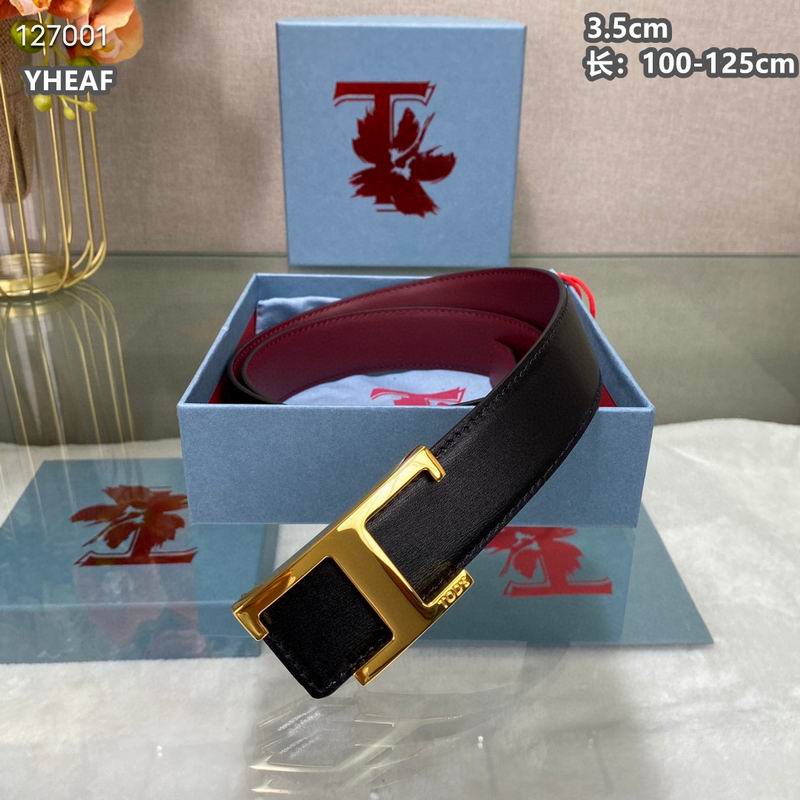 TOD's belt 35mmX100-125cm 8L (9)