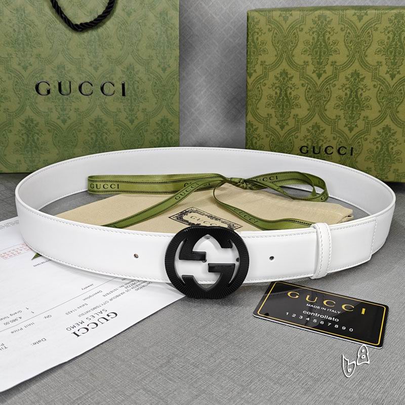 Gucci belt 38mmX90-125cm lb (10)