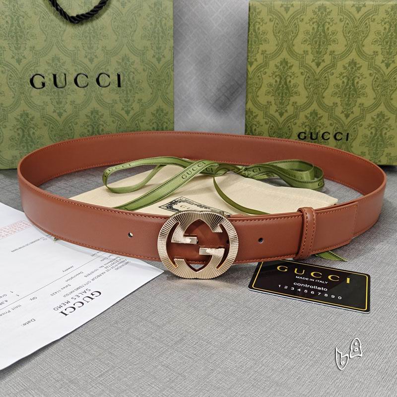 Gucci belt 38mmX90-125cm lb (13)