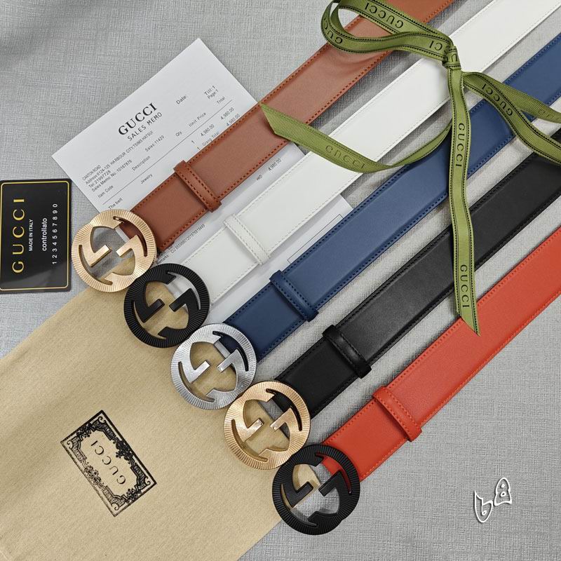 Gucci belt 38mmX90-125cm lb (16)