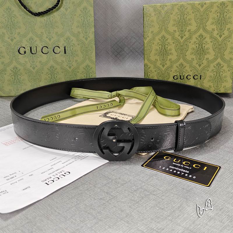 Gucci belt 38mmX90-125cm lb (17)