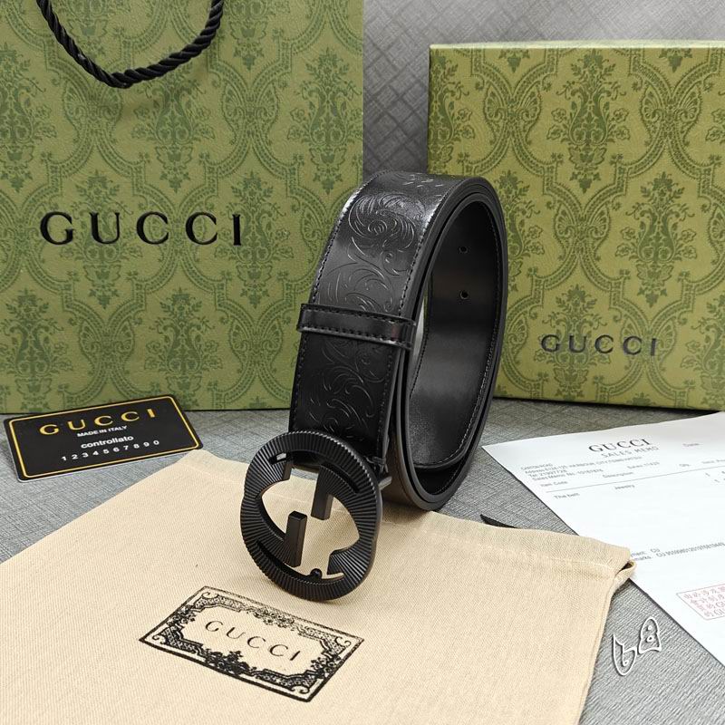 Gucci belt 38mmX90-125cm lb (19)