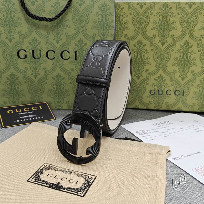 Gucci belt 38mmX90-125cm lb (20)