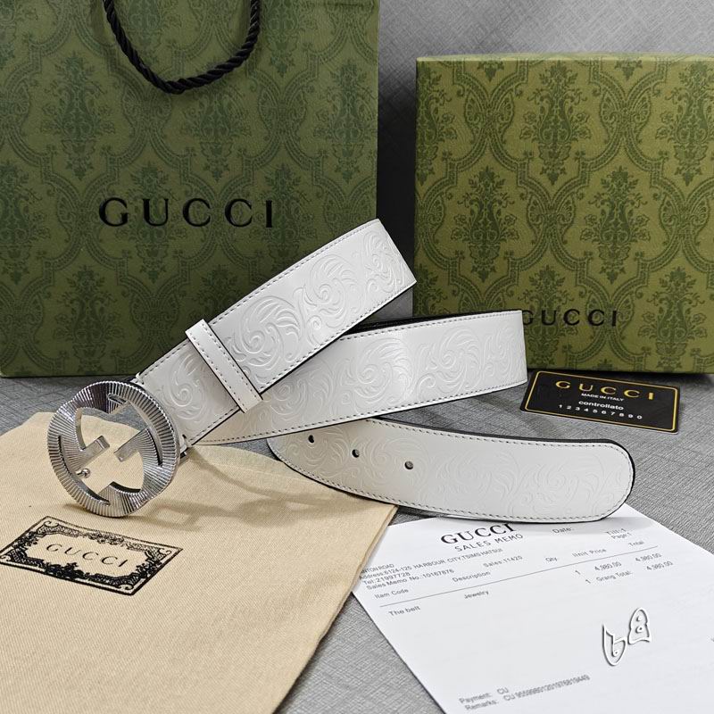 Gucci belt 38mmX90-125cm lb (24)
