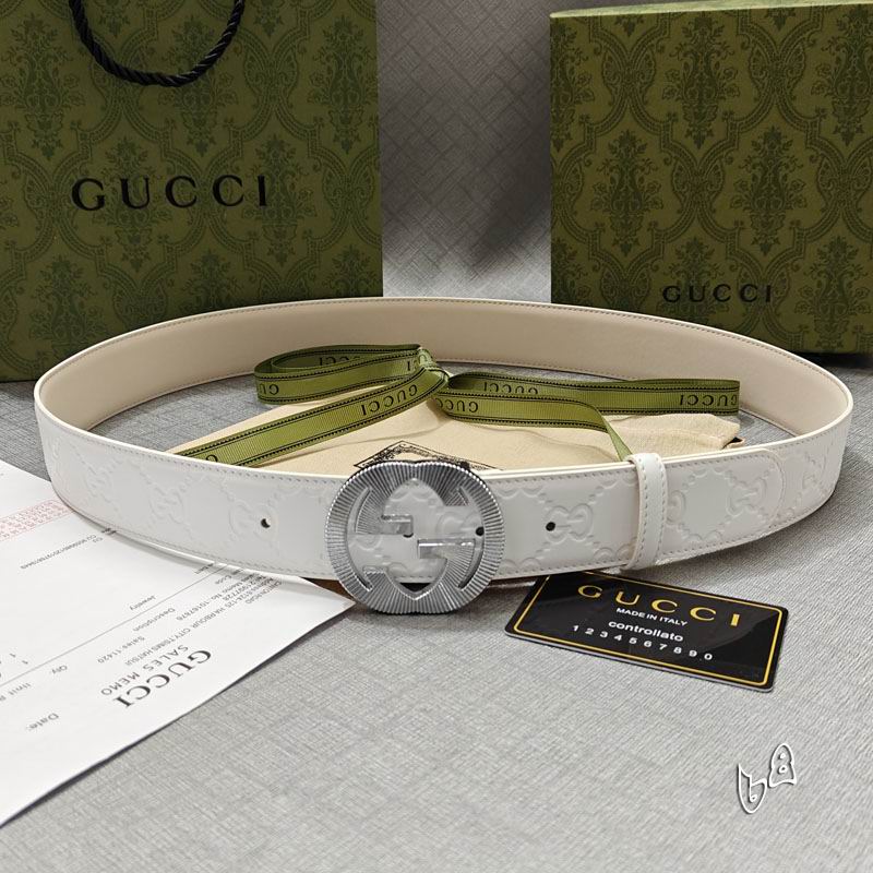 Gucci belt 38mmX90-125cm lb (24)