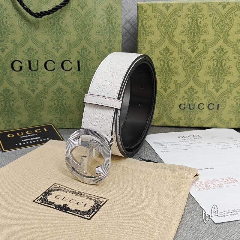 Gucci belt 38mmX90-125cm lb (25)