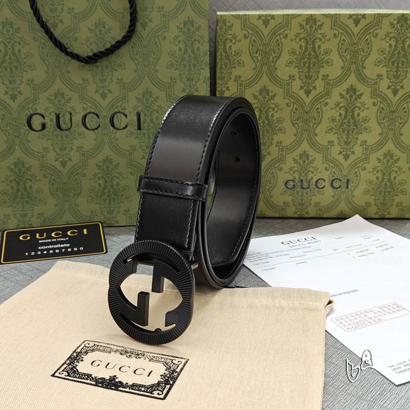 Gucci belt 38mmX90-125cm lb (3)