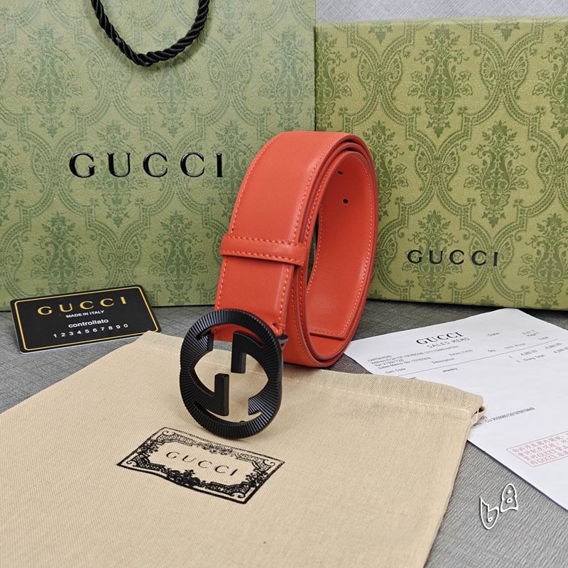 Gucci belt 38mmX90-125cm lb (3)