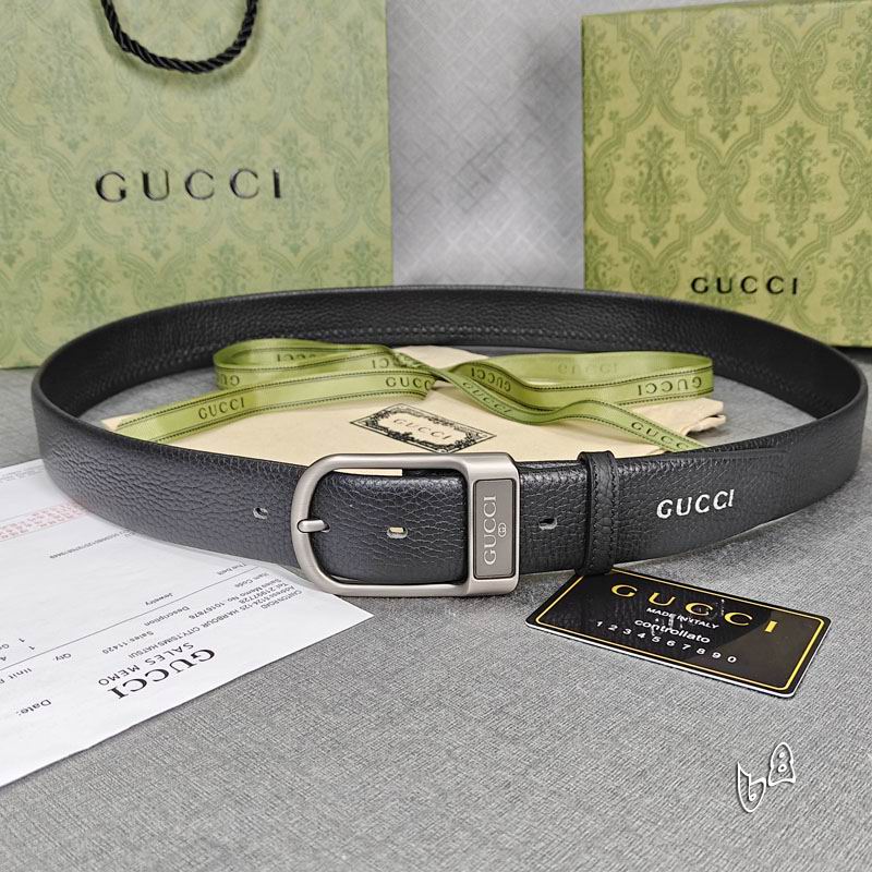 Gucci belt 38mmX90-125cm lb (32)