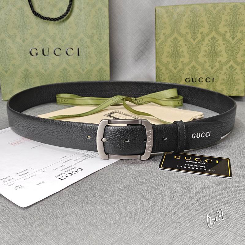 Gucci belt 38mmX90-125cm lb (41)