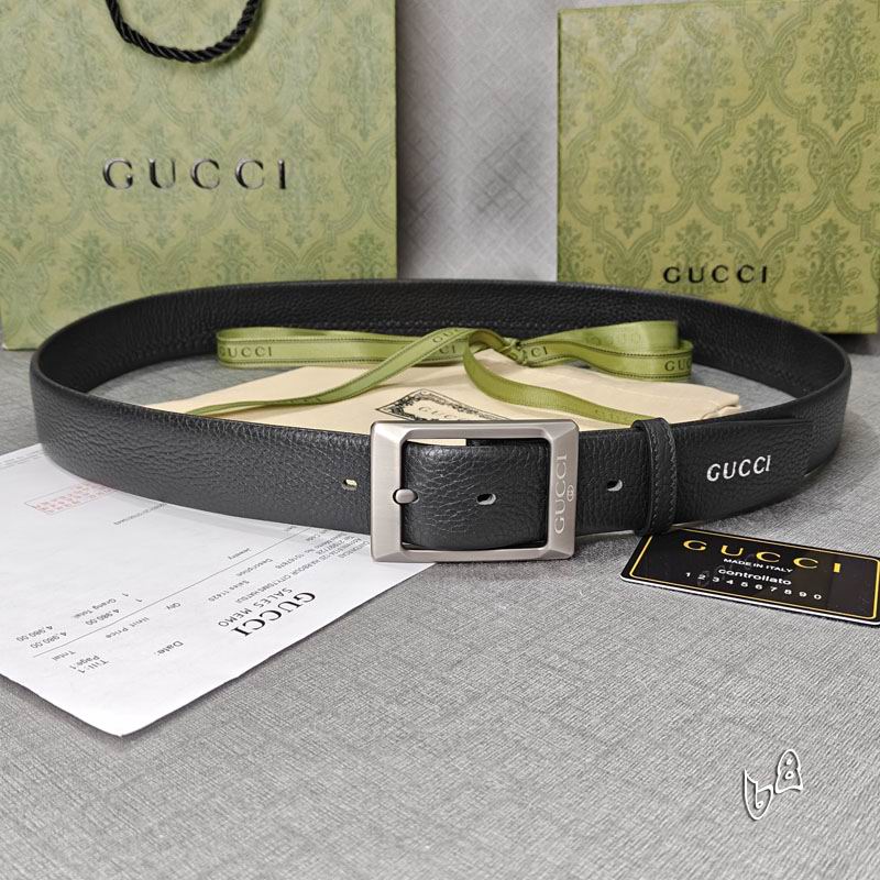 Gucci belt 38mmX90-125cm lb (44)