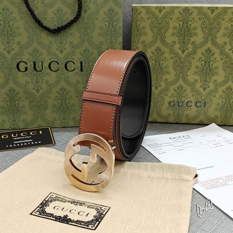 Gucci belt 38mmX90-125cm lb (6)
