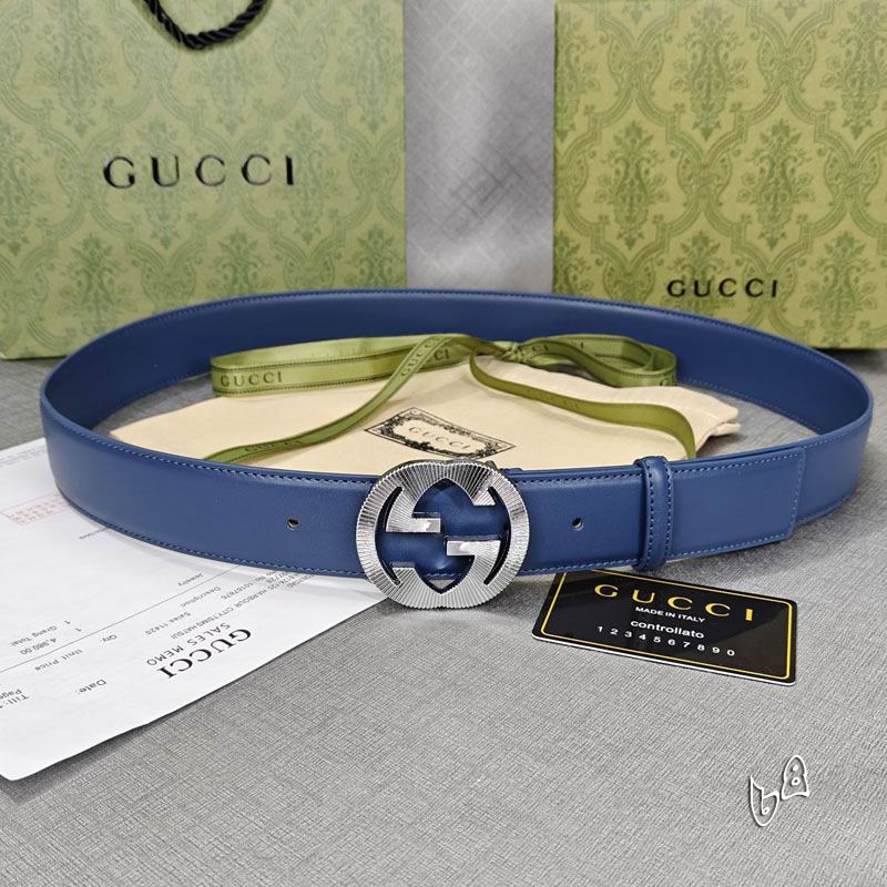 Gucci belt 38mmX90-125cm lb (7)
