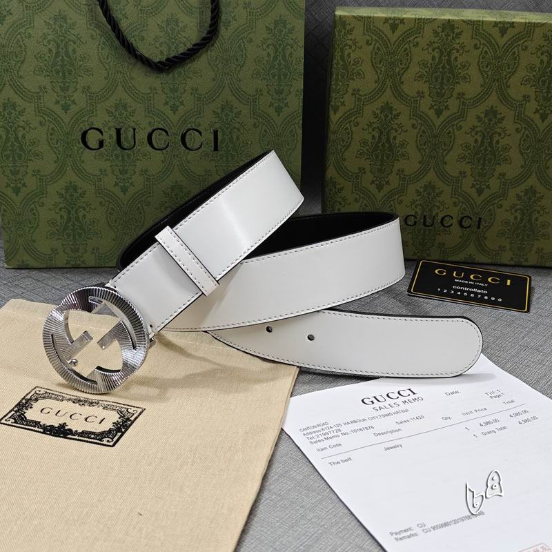 Gucci belt 38mmX90-125cm lb (8)