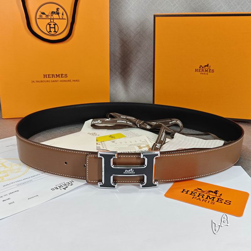 Hermes belt 38mmX90-125cm lb (1)
