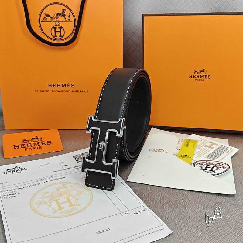 Hermes belt 38mmX90-125cm lb (12)