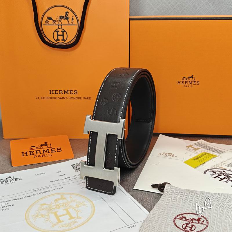 Hermes belt 38mmX90-125cm lb (12)