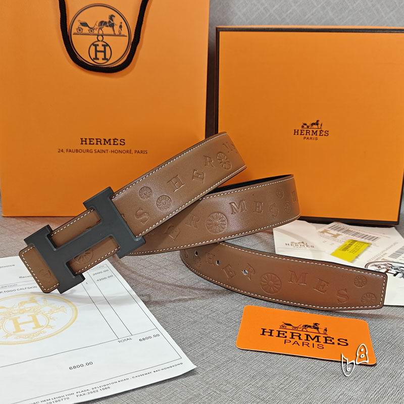 Hermes belt 38mmX90-125cm lb (14)