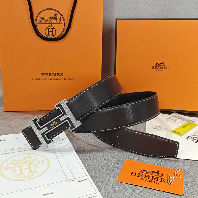 Hermes belt 38mmX90-125cm lb (16)
