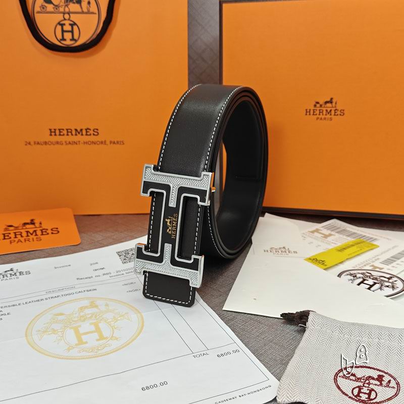 Hermes belt 38mmX90-125cm lb (17)