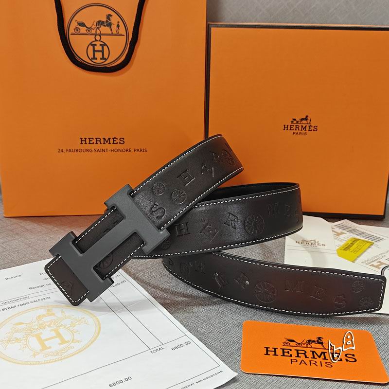 Hermes belt 38mmX90-125cm lb (17)