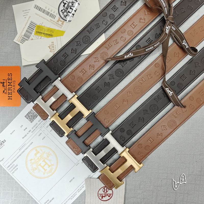 Hermes belt 38mmX90-125cm lb (19)