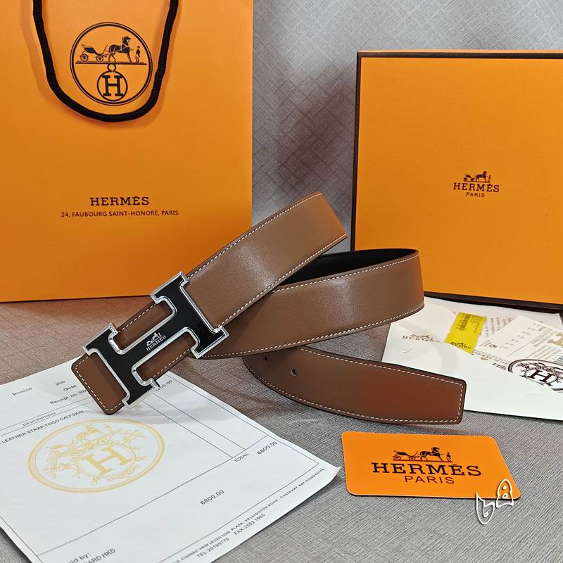 Hermes belt 38mmX90-125cm lb (2)
