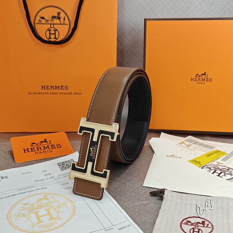 Hermes belt 38mmX90-125cm lb (20)