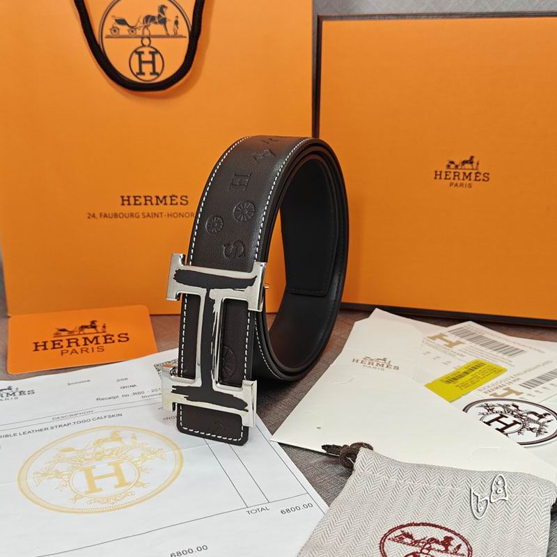 Hermes belt 38mmX90-125cm lb (23)