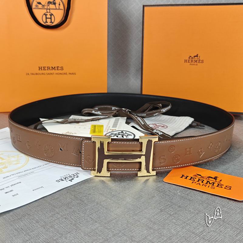 Hermes belt 38mmX90-125cm lb (24)