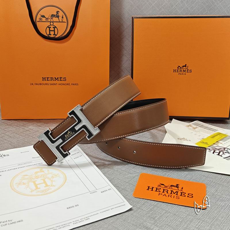 Hermes belt 38mmX90-125cm lb (25)
