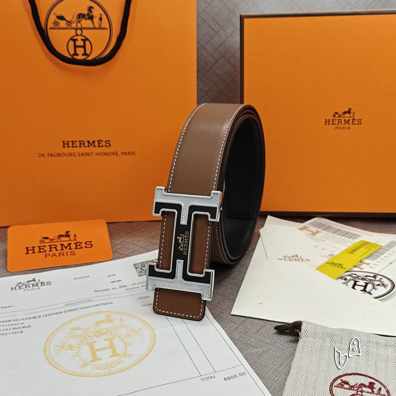 Hermes belt 38mmX90-125cm lb (26)