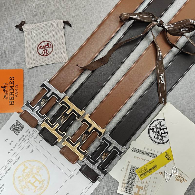 Hermes belt 38mmX90-125cm lb (27)
