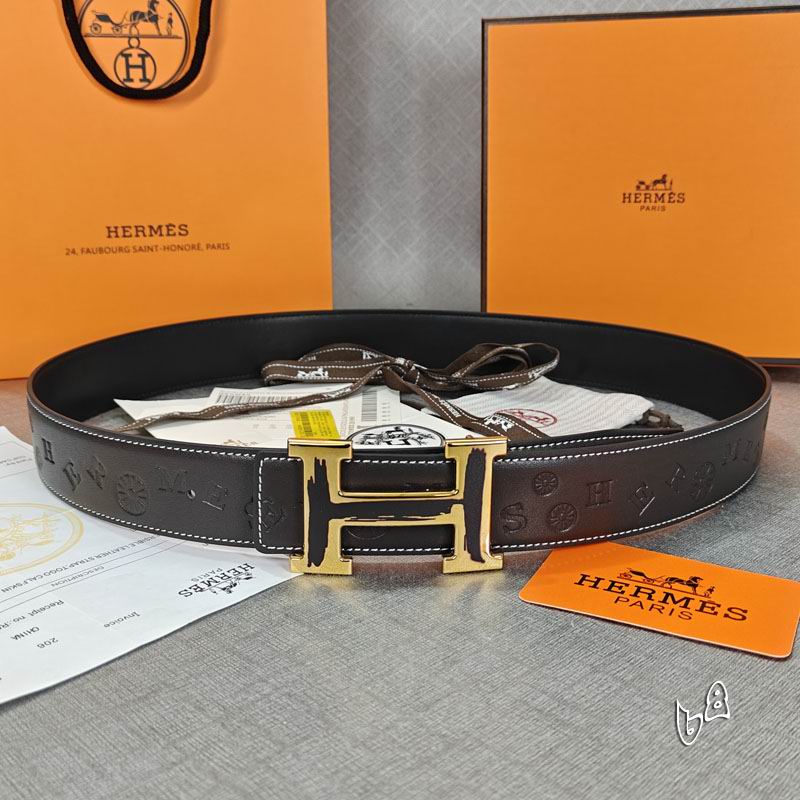 Hermes belt 38mmX90-125cm lb (27)
