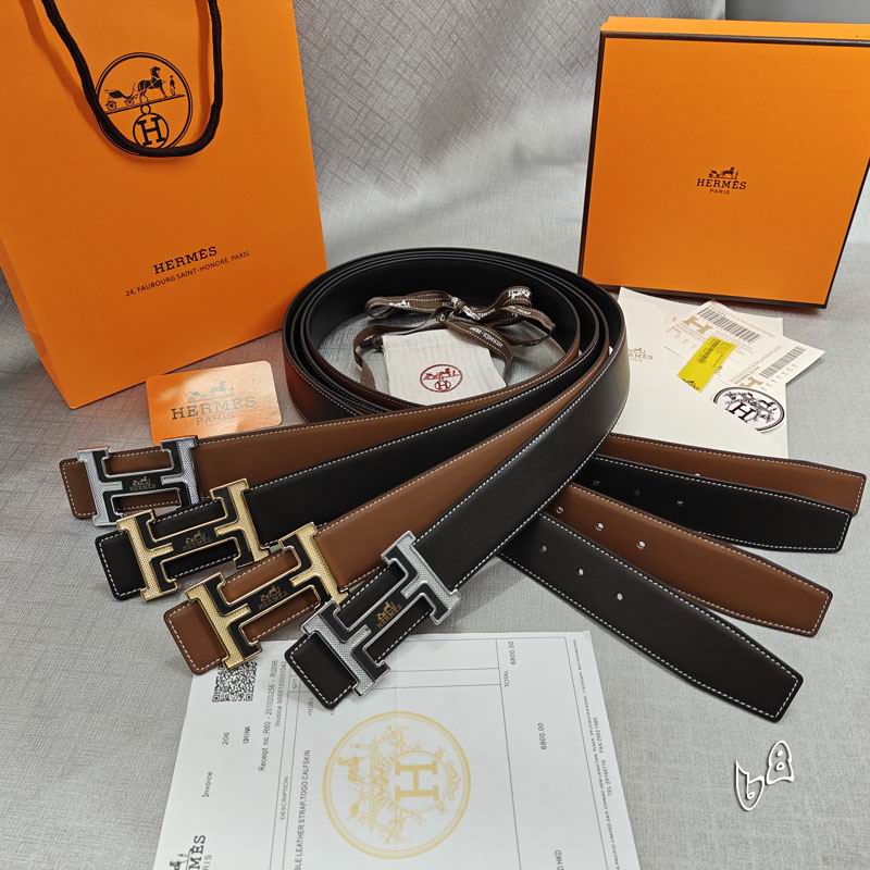 Hermes belt 38mmX90-125cm lb (28)