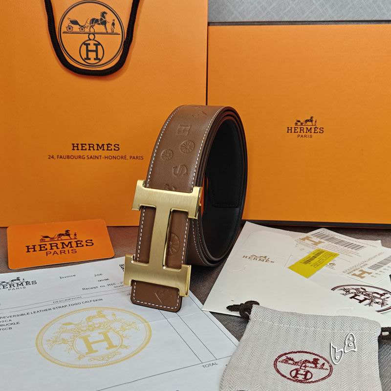 Hermes belt 38mmX90-125cm lb (3)