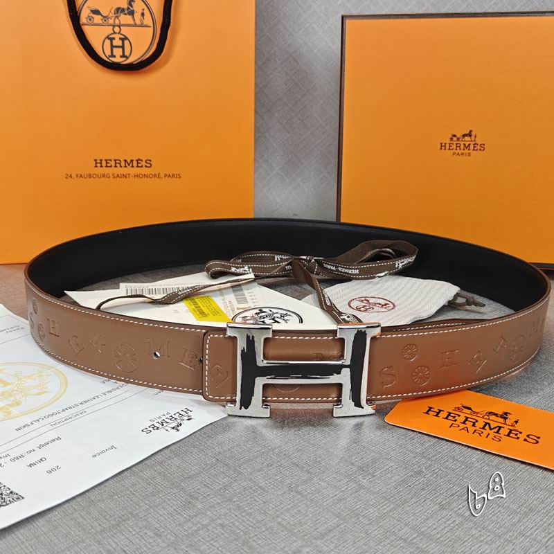 Hermes belt 38mmX90-125cm lb (30)