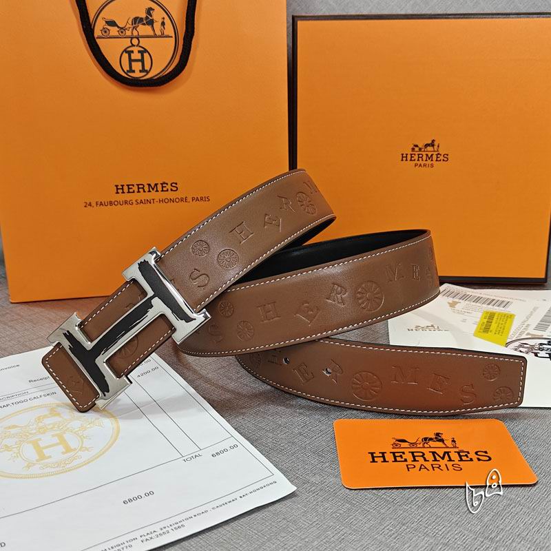 Hermes belt 38mmX90-125cm lb (31)