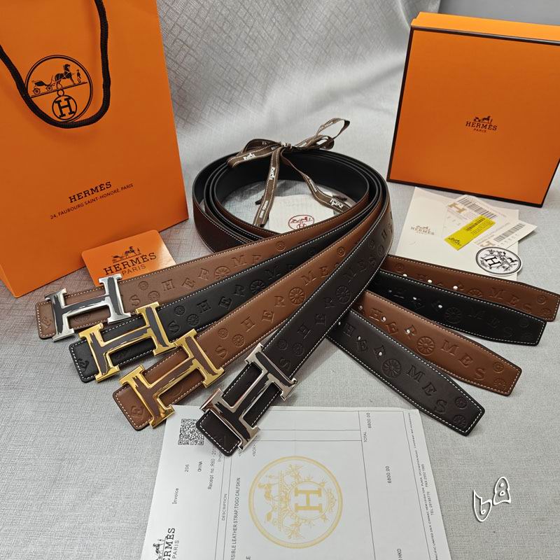 Hermes belt 38mmX90-125cm lb (34)