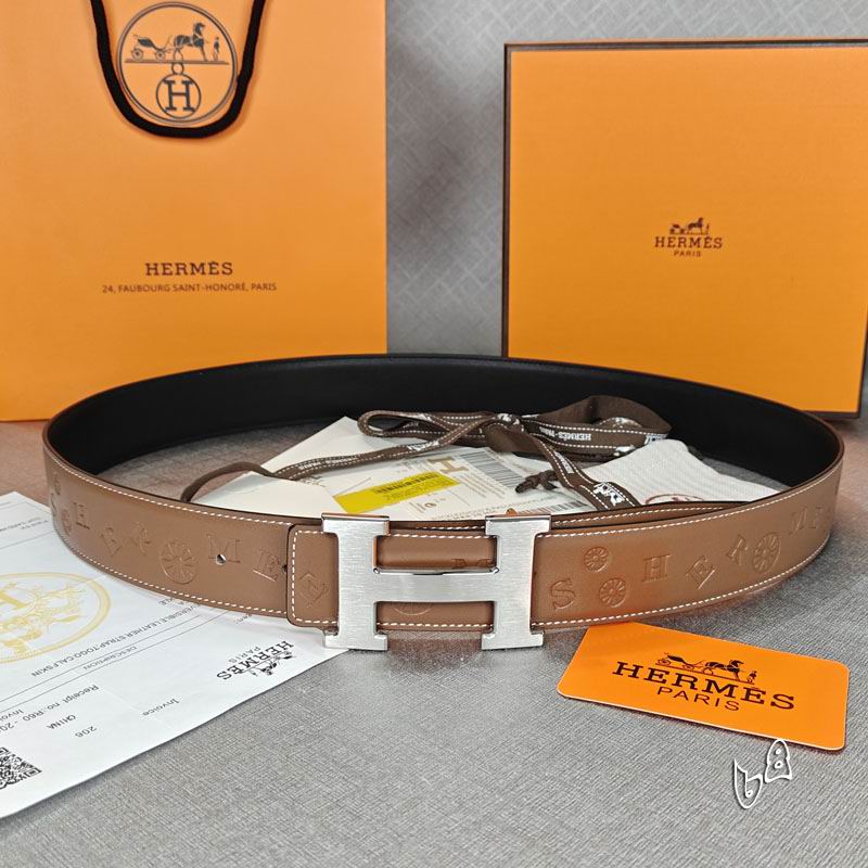 Hermes belt 38mmX90-125cm lb (4)