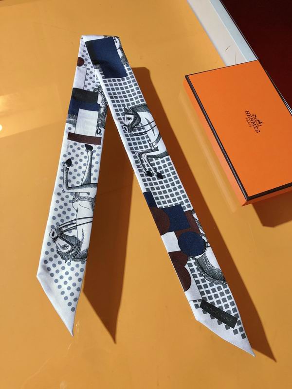 Hermes silk ribbon 5X86cm E10 (20)